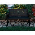 Highwood Usa Highwood® Lehigh 4' Outdoor Bench, Black AD-BENW2-BKE